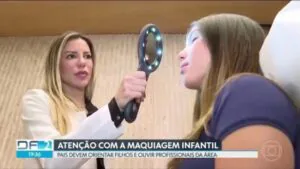 Atenção com a maquiagem infantil!